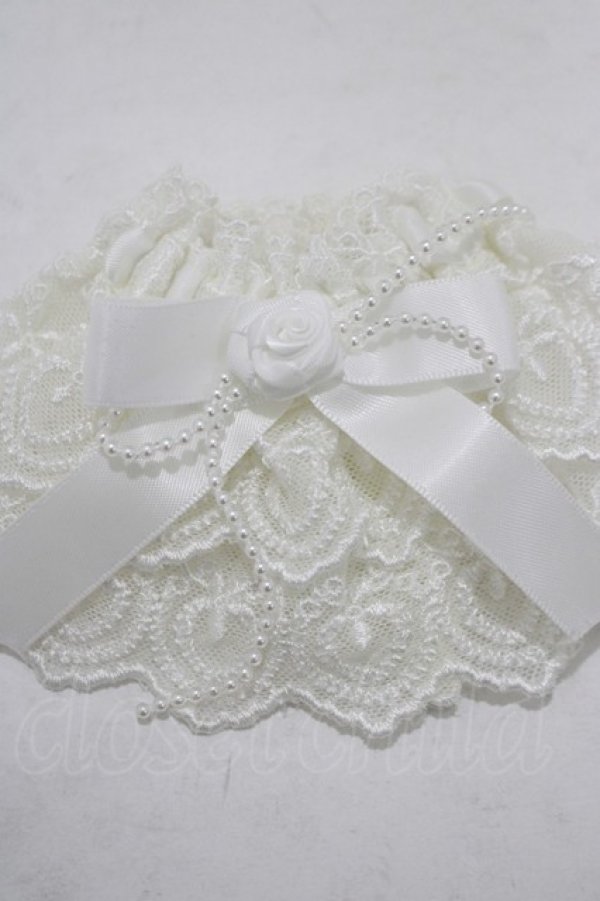 画像2: metamorphose / バラ付レースカフス Free オフ H-25-12-10-070-ME-ZA-NS-ZH (2)