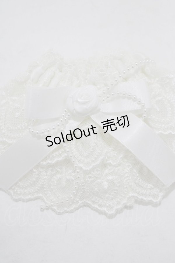 画像2: metamorphose / バラ付レースカフス Free オフ H-25-12-10-070-ME-ZA-NS-ZH (2)