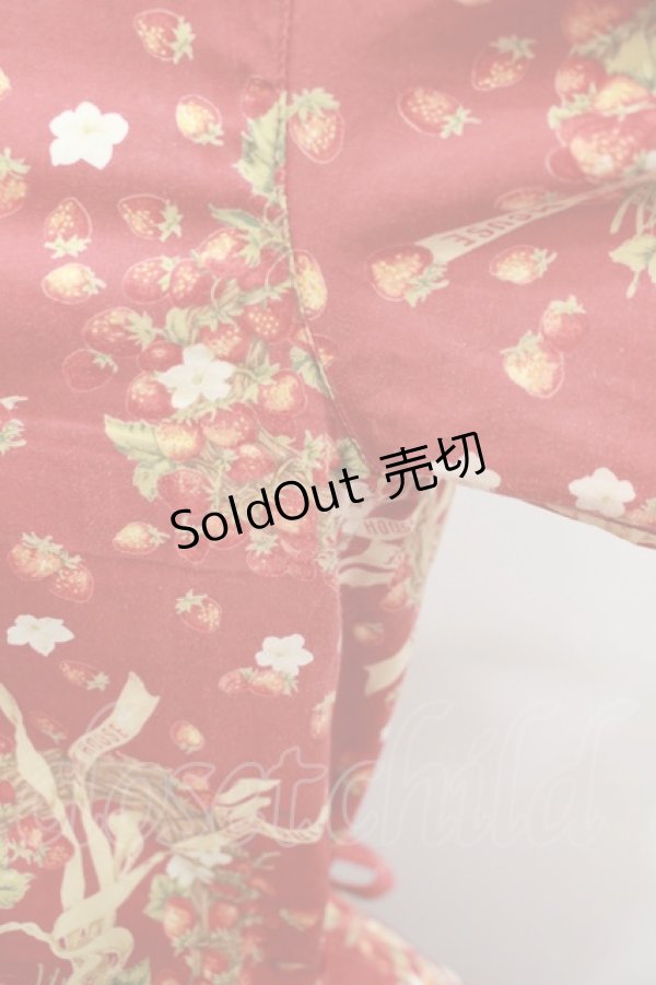 画像5: PINK HOUSE / いちご柄ワンピース Free レッド H-25-12-10-005-LO-OP-NS-ZH (5)