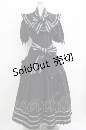 画像: PINK HOUSE / ギンガムチェックフリルワンピース Free ブラック H-25-12-10-006-LO-OP-NS-ZH