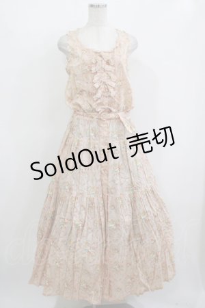 画像: PINK HOUSE / 花柄ワンピース Free ピンク H-25-12-10-013-LO-OP-NS-ZH