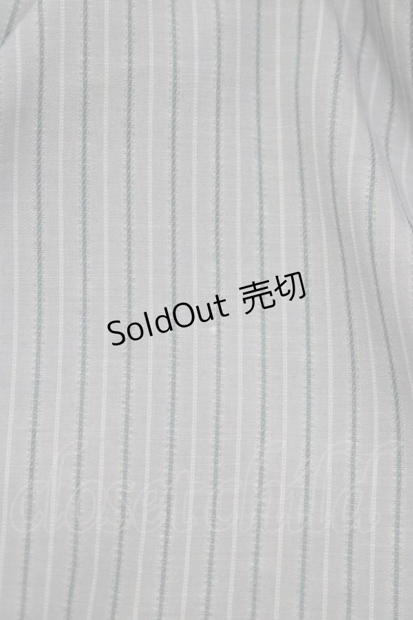 画像5: m petit by misako / ストライプワンピース M サックス H-25-12-10-014-LO-OP-NS-ZH (5)