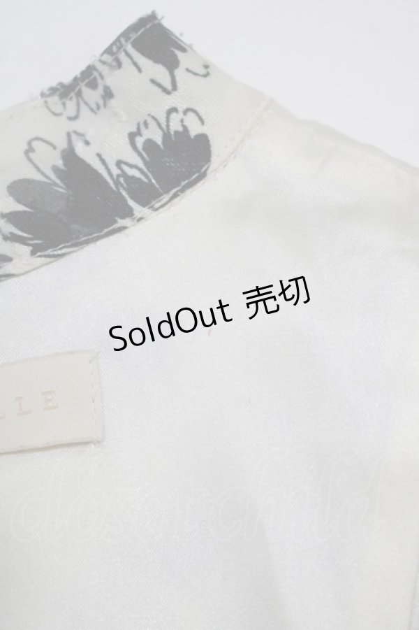 画像4: An MILLE / 花柄ロングワンピース Free オフ/ブラック H-25-12-10-016-EL-OP-NS-ZH (4)