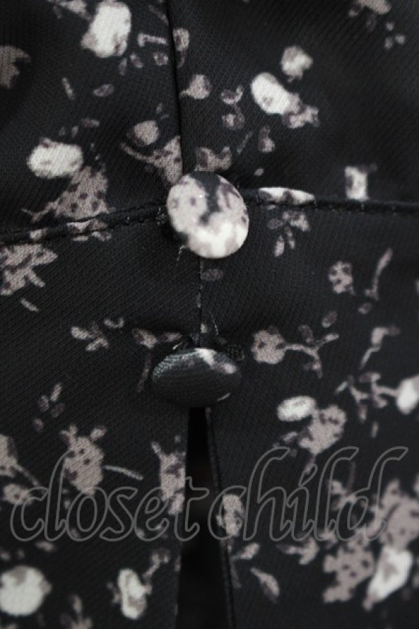 画像5: An MILLE / 花柄ロングワンピース Free ブラック H-25-12-10-017-EL-OP-NS-ZH (5)