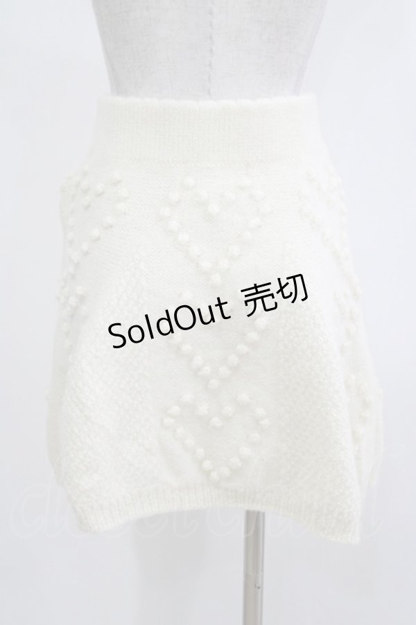 画像3: Katie / WINTER HEARTS skirt  MILK H-25-12-11-028-LO-SK-KB-ZH (3)