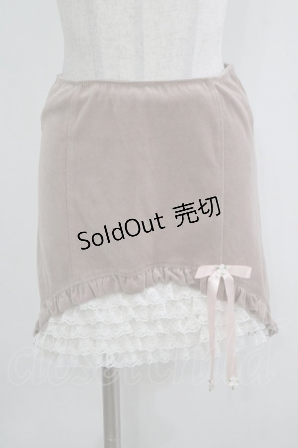 画像1: Katie / VERONICA daisy skirt  ピンクベージュ H-25-12-11-029-LO-SK-KB-ZH (1)