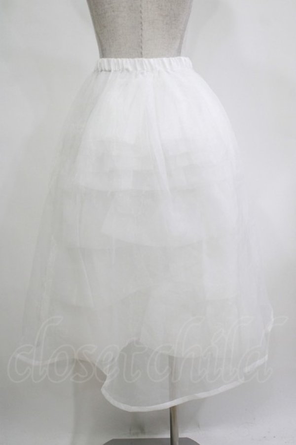 画像3: Sheglit / ロングバッスルパニエ  白 H-25-12-11-036-EL-SK-KB-ZH (3)