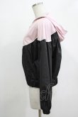 画像2: MILK / マシュマロジャケット  黒×ピンク H-25-12-11-037-ML-JA-KB-ZH (2)