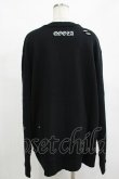 画像3: QOOZA / 東京喰種×QOOZA金木研 ダメージスウェット  ブラック H-25-12-11-041-PU-TO-KB-ZH (3)