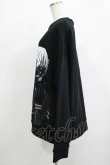 画像2: QOOZA / 東京喰種×QOOZA金木研 ダメージスウェット  ブラック H-25-12-11-045-PU-TO-KB-ZH (2)