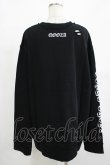 画像3: QOOZA / 東京喰種×QOOZA金木研 ダメージスウェット  ブラック H-25-12-11-045-PU-TO-KB-ZH (3)