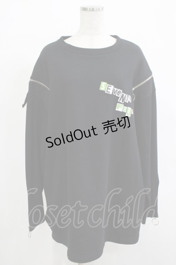 画像1: MILKBOY / ZIP   ブラック H-25-12-11-047-MB-TO-KB-ZH (1)