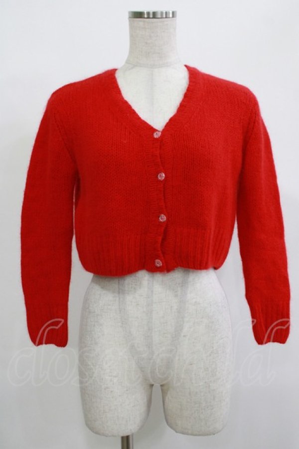 画像1: Katie / Knit cardigan  red H-25-12-11-052-LO-TO-KB-ZH (1)