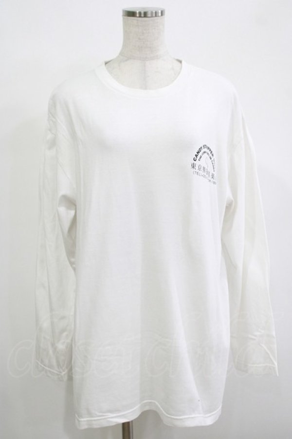 画像1: Candy Stripper / TOKYO PANDA CLUB L/S Tシャツ 2(M) ホワイト H-25-12-11-054-PU-TO-KB-ZH (1)