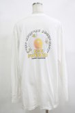 画像3: Candy Stripper / EGG FREAKS L/S Tシャツ  白 H-25-12-11-055-PU-TO-KB-ZH (3)