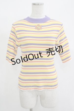 画像: Candy Stripper / SUNNY RIB  2 パープル H-25-12-11-056-PU-TO-KB-ZH