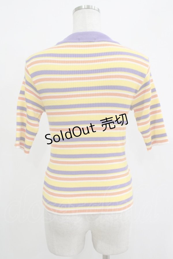 画像3: Candy Stripper / SUNNY RIB  2 パープル H-25-12-11-056-PU-TO-KB-ZT1216J (3)