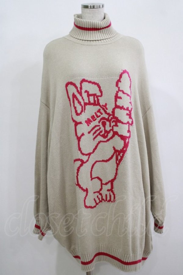 画像1: Candy Stripper / MELTY BUNNY KNIT  ベージュ H-25-12-11-061-PU-TO-KB-ZH (1)