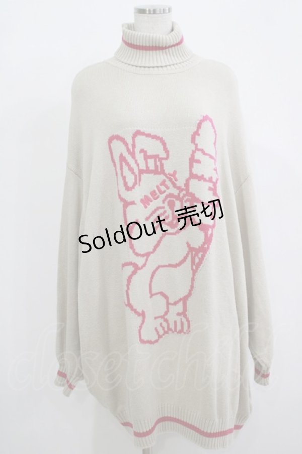 画像1: Candy Stripper / MELTY BUNNY KNIT  ベージュ H-25-12-11-061-PU-TO-KB-ZH (1)