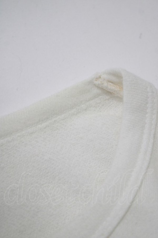 画像6: Jane Marple / ロゴプリントのロングスリーブトップス  白 H-25-12-11-065-JM-TO-KB-ZH (6)