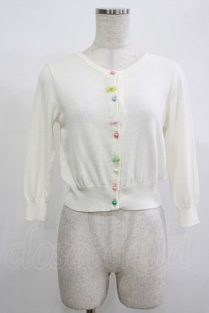 画像: MILK / キャンディーカーデ  ホワイト H-25-12-11-066-ML-TO-KB-ZH