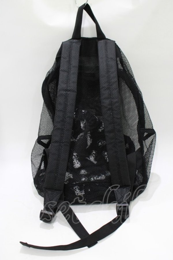 画像3: Candy Stripper / SCAMP CANDYS MESH BACKPACK  ブラック H-25-12-11-067-PU-BG-KB-ZH (3)