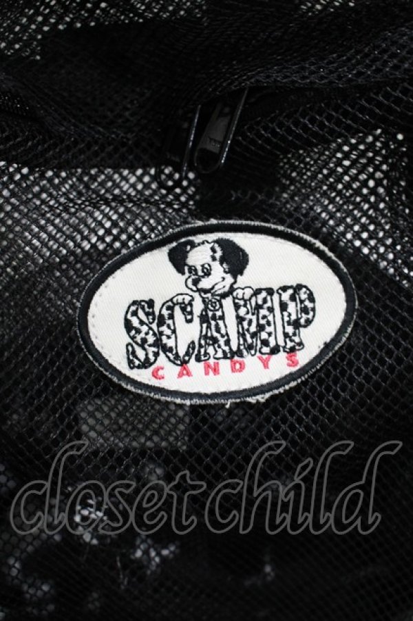 画像4: Candy Stripper / SCAMP CANDYS MESH BACKPACK  ブラック H-25-12-11-067-PU-BG-KB-ZH (4)