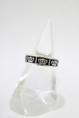画像: Justin Davis / OBSESSIONリング S(約9号) シャイニーBLACK H-25-12-11-071-SL-AC-KB-ZH