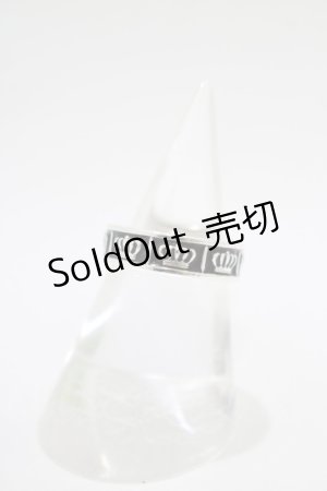 画像: Justin Davis / OBSESSIONリング S(約9号) シャイニーBLACK H-25-12-11-071-SL-AC-KB-ZH