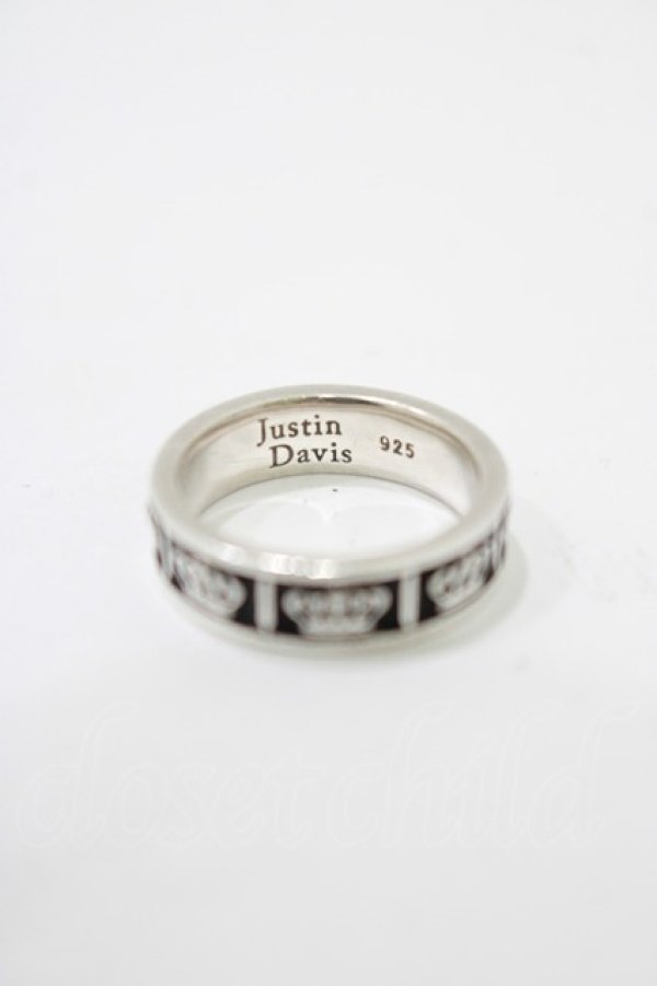 画像2: Justin Davis / OBSESSIONリング S(約9号) シャイニーBLACK H-25-12-11-071-SL-AC-KB-ZH (2)