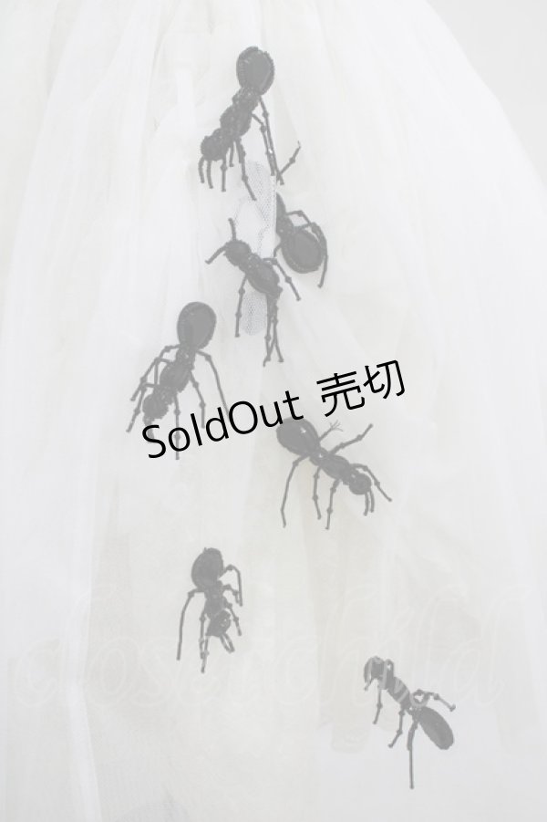 画像4: Triple fortune / Antsファーケープ＆スカート  オフホワイト H-25-12-11-013-EL-SK-KB-ZH (4)