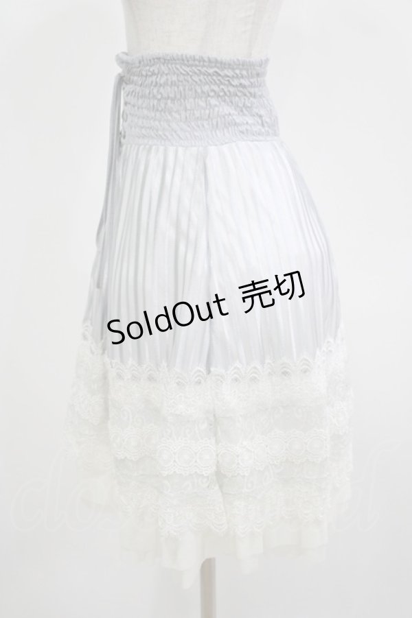 画像2: Ozz oneste / シアーストライプスカート  グレー H-25-12-11-015-OO-SK-KB-ZT465 (2)