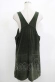 画像3: Candy Stripper / CND CORDUROY JUMPER SKIRT 2 カーキ H-25-12-11-019-PU-OP-KB-ZH (3)