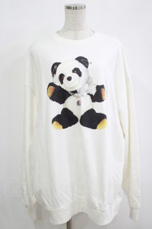 画像: Candy Stripper / ANARCHY PANDA SWEATワンピース 2 オフホワイト H-25-12-11-021-PU-OP-KB-ZH