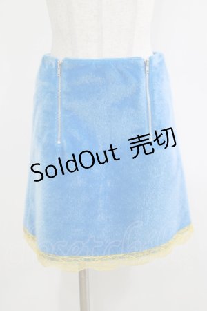 画像: Candy Stripper / TOO SASSY SKIRT 1(S) BLUE H-25-12-11-023-PU-SK-KB-ZH