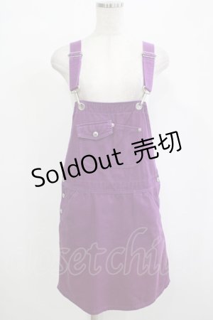 画像: Candy Stripper / OVERPLAY JUMPER SKIRT  PURPLE H-25-12-11-025-PU-OP-KB-ZH