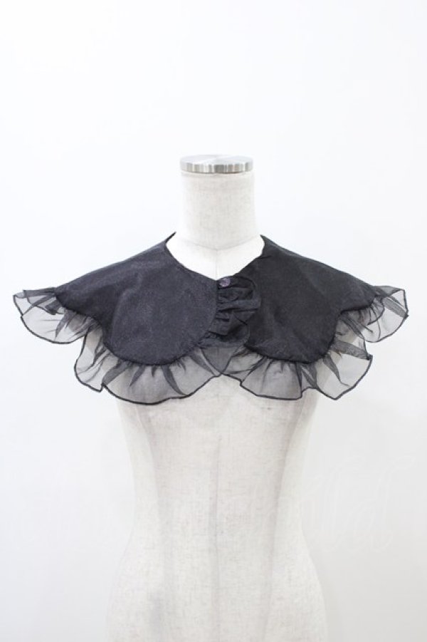 画像1: LAND by MILK BOY / GIRL'S COLLAR  ブラック H-25-12-12-005-0-ZA-KB-ZH (1)