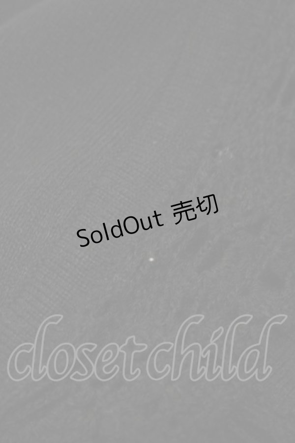 画像4: h.naoto Blood / エンブレム刺繍ニットボレロ  ブラック H-25-12-12-037-HN-TO-KB-ZH (4)