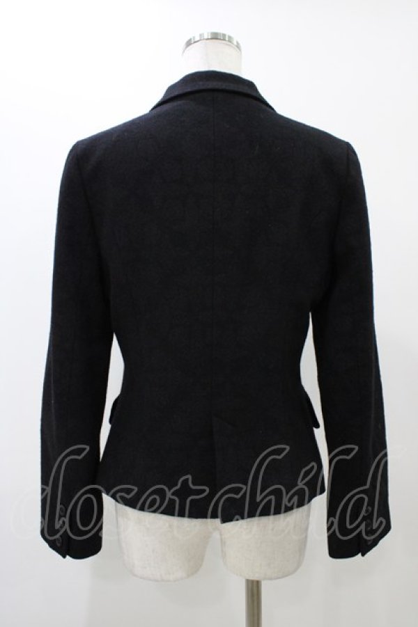 画像2: BPN / ジャガードウールジャケット  ブラック H-25-12-12-038-GO-JA-KB-ZH (2)