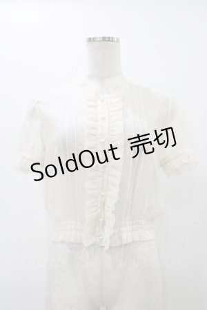 画像: MILK / ラ・カーデブラウス  オフシアー H-25-12-12-043-ML-BL-KB-ZT465