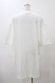 画像2: NieR CLOTHING / プリントCOTTON CUTSEW XXXL ホワイト H-25-12-12-045-PU-TO-KB-ZT368 (2)