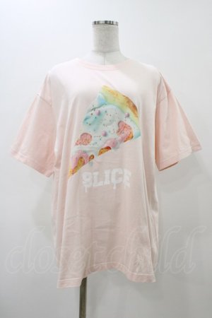 画像: MILKBOY / PIZZA SLICE TEE XL ベビーピンク H-25-12-12-046-MB-TO-KB-ZH