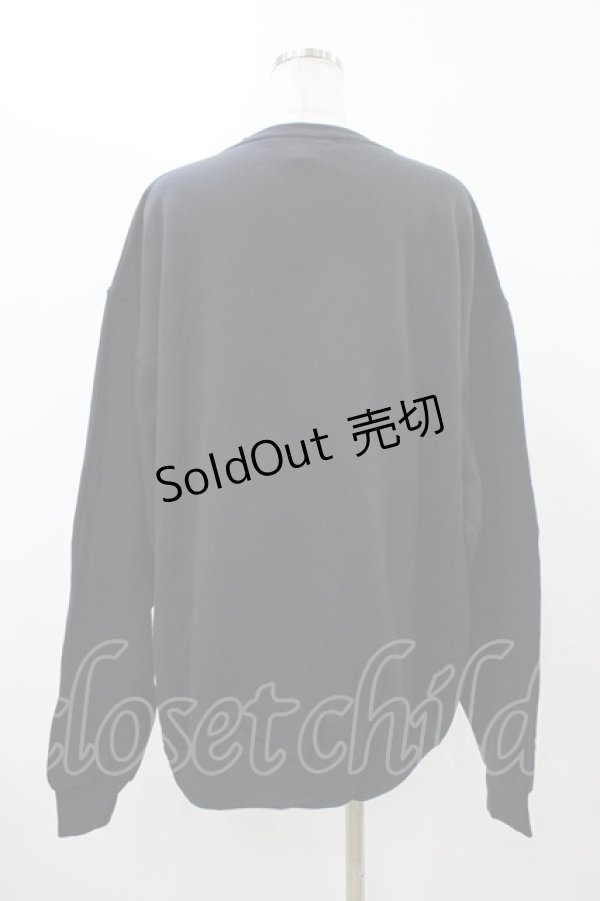 画像2: NieR CLOTHING / プリントSWEAT  XL ブラック/九尾 H-25-12-12-052-PU-TO-KB-ZH (2)