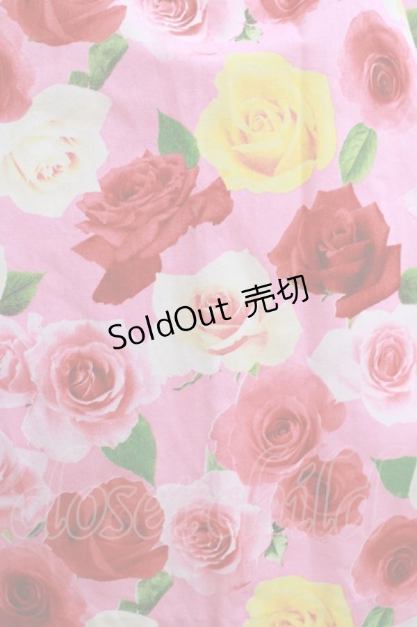 画像4: Angelic Pretty / ドレッシーローズスカート Free ピンク H-25-12-12-1030-AP-SK-NS-ZH (4)