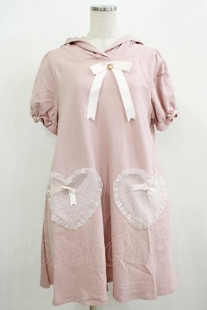 画像: Amavel / Rabbits a la mode 裏毛ワンピース Free ピンク H-25-12-12-1035-CA-OP-NS-ZH