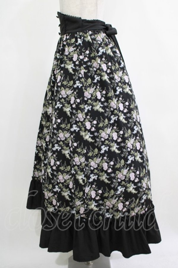 画像2: Kurumi Collaboration / KRハナガラHWフレアSK S ブラック H-25-12-12-1004-GO-SK-NS-ZH (2)