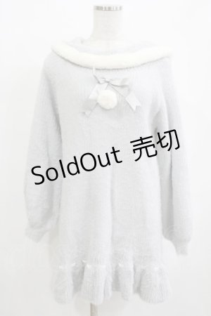 画像: Amavel / Wonder Bunny Aラインニットワンピース Free グレー H-25-12-12-1039-CA-OP-NS-ZH