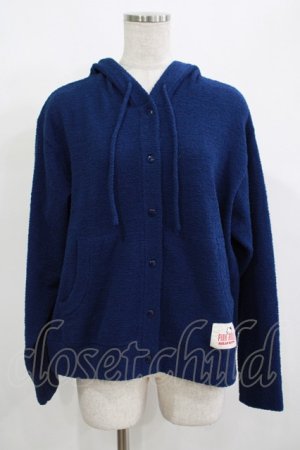 画像: PINK HOUSE / PINK HOUSE×HELLO KITTY ネコ耳付きフードカーディガン Free ネイビー H-25-12-12-1045-LO-TO-NS-ZH