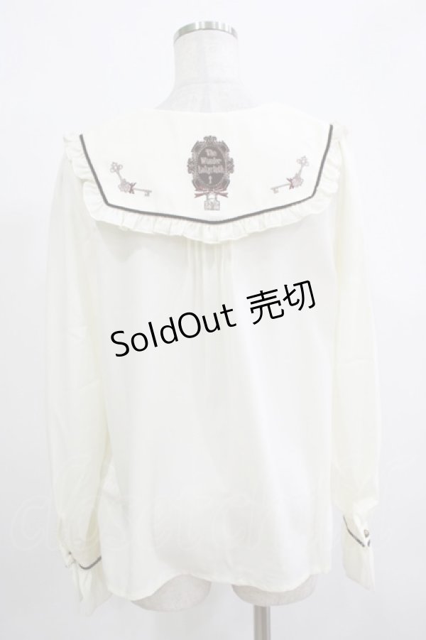 画像3: Amavel / 不思議の扉ブラウス Free 生成り H-25-12-12-1047-CA-BL-NS-ZH (3)