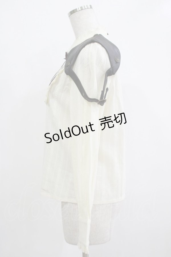 画像2: Amavel / 機械仕掛けの蒸気船ブラウス Free 生成り H-25-12-12-1052-CA-BL-NS-ZH (2)